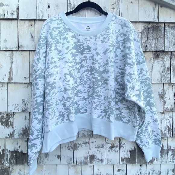 NWOT Under Armor Thin Fleece Slouchy Pullover - Picture 1 of 4